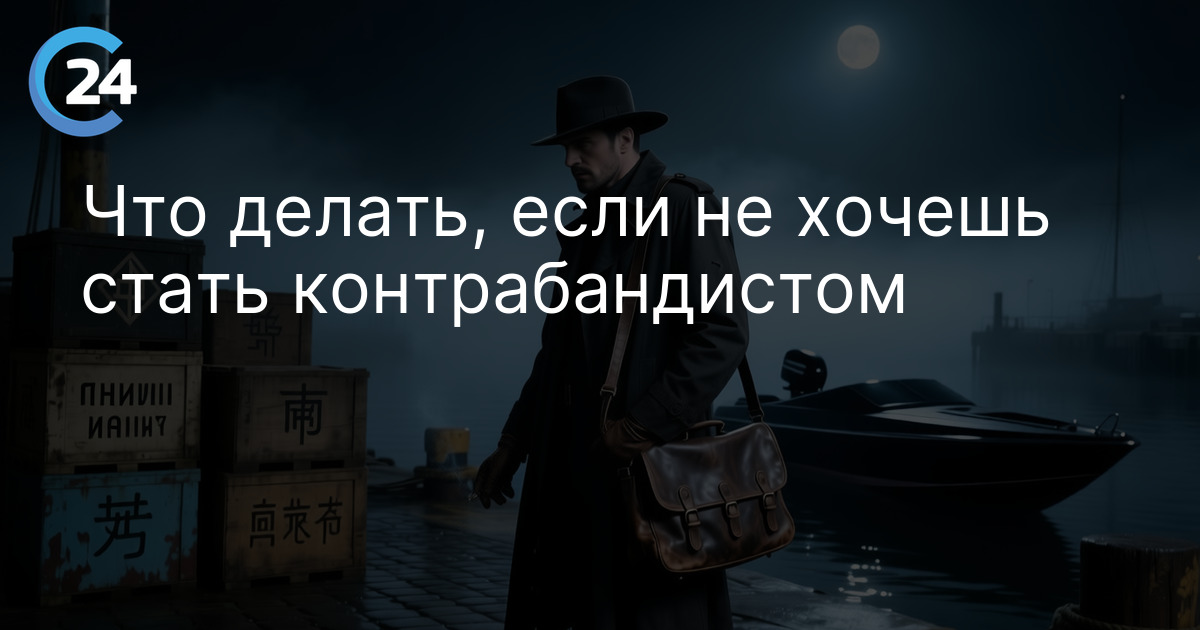 Что делать, если не хочешь стать контрабандистом