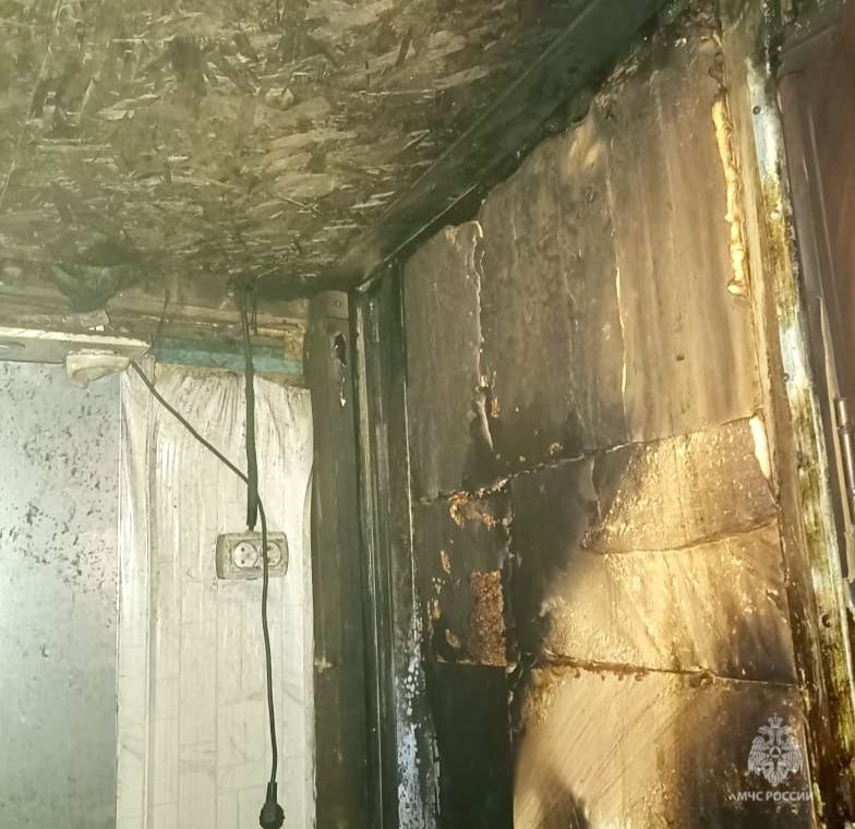 Пожар в Энгельсе